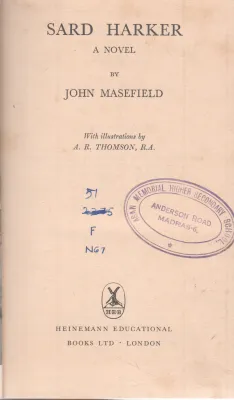 SARD HARKER BY JOHN MASEFIELD
