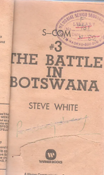 THE BATTLE IN BOTSWANA BY STEVE WHITE