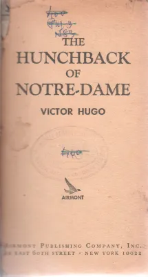 THE HUNCHBACK OF NOTREDAME BY VICTOR HUGO