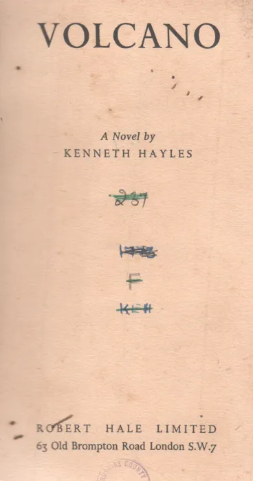 VOLCANO BY KENNETH HAYLES