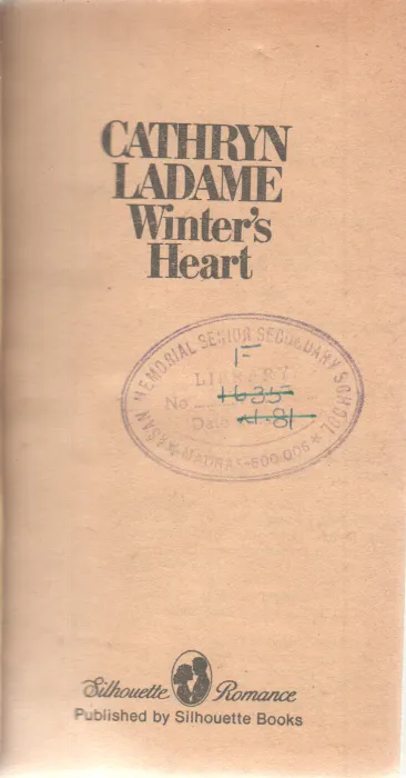 WINTER'S HEART BY CATHRYN LADAME