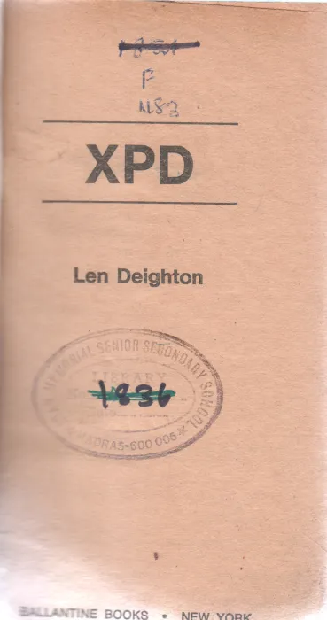 XPD BY LEN DEIGHTON