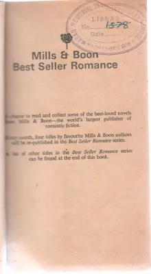 MILLS &amp; BOON BEST SELLER ROMANCE