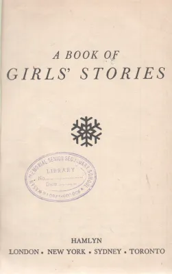 A BOOK OF GIRL'S STORIES