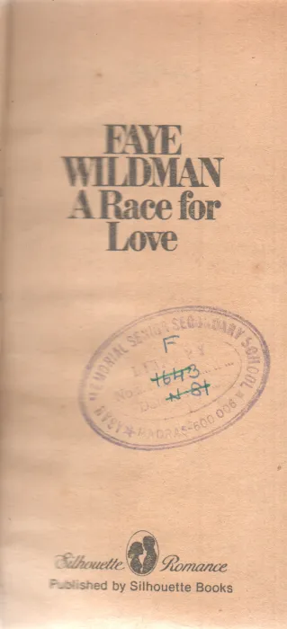 A RACE FOR LOVE BY FAYE WILDMAN