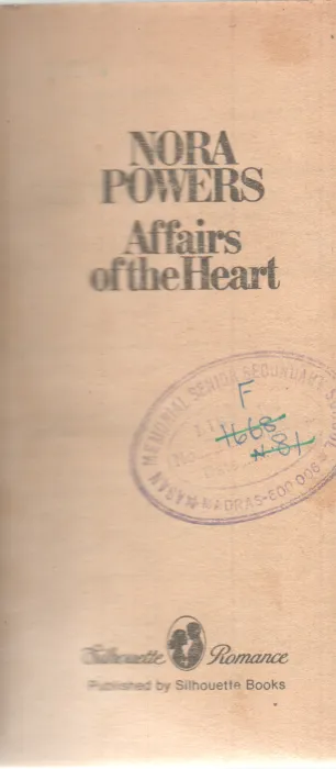 AFFAIRS OF THE HEART BY NORA POWERS