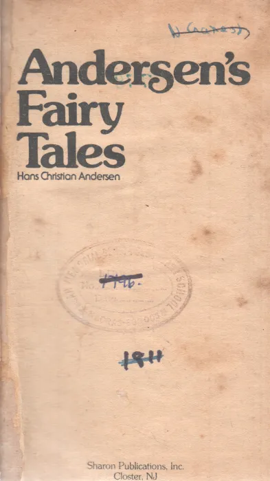 ANDERSEN'S FAIRY TALES BY HANS CHRISTIAN ANDERSEN