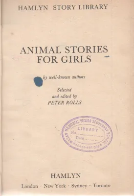 ANIMAL STORIES FOR GIRLS