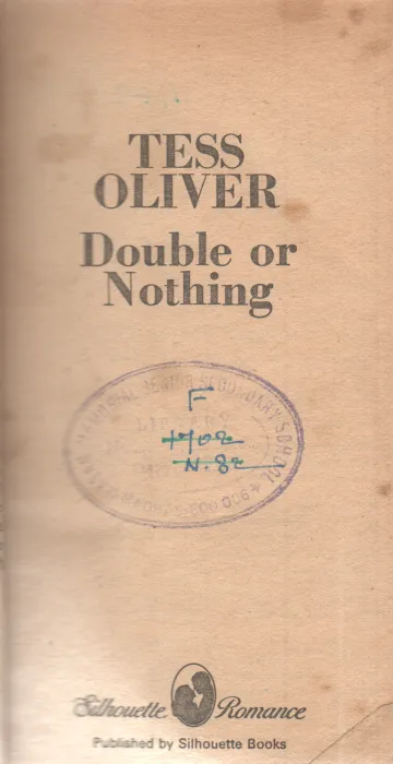 DOUBLE OR NOTHING BY TESS OLIVER