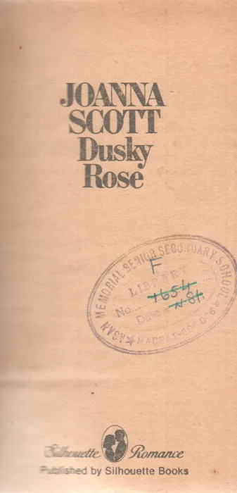 DUSKY ROSE BY JOANNA SCOTT