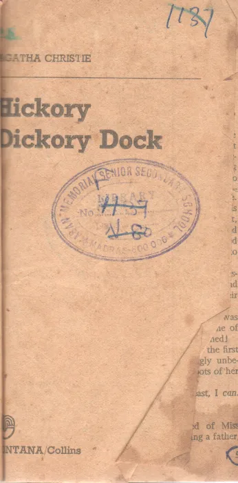 HICKORY DICKORY DOCK BY AGATHA CHRISTIE