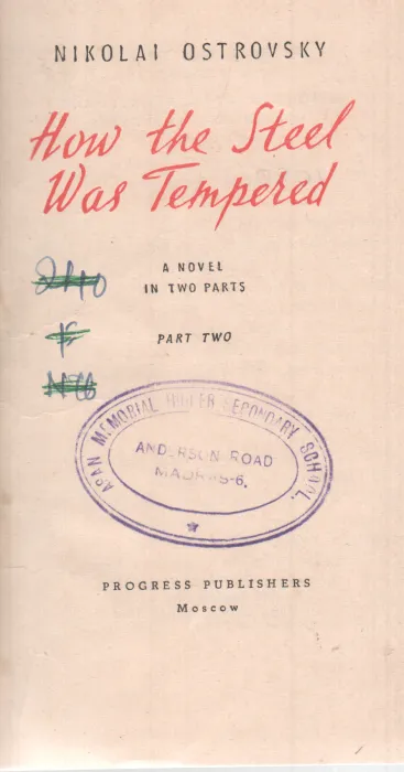 HOW THE STEEL WAS TEMPERED BY NIKOLAI OSTROVSKY