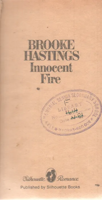 INNOCENT FIRE BY BROOKE HASTINGS