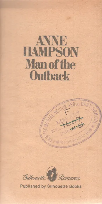 MAN OF THE OUTBACK BY ANN HAMPSON