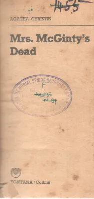 MRS. MCGINTY'S DEAD BY AGATHA CHRISTIE