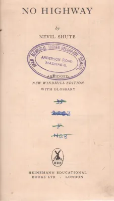 NO HIGHWAY BY NEVIL SHUTE