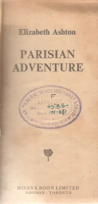 PARISIAN ADVENTURE BY ELIZABETH ASHTON
