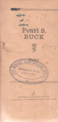 PEONY BY PEARL S. BUCK