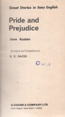 PRIDE AND PREJUDICE BY JANE AUSTEN