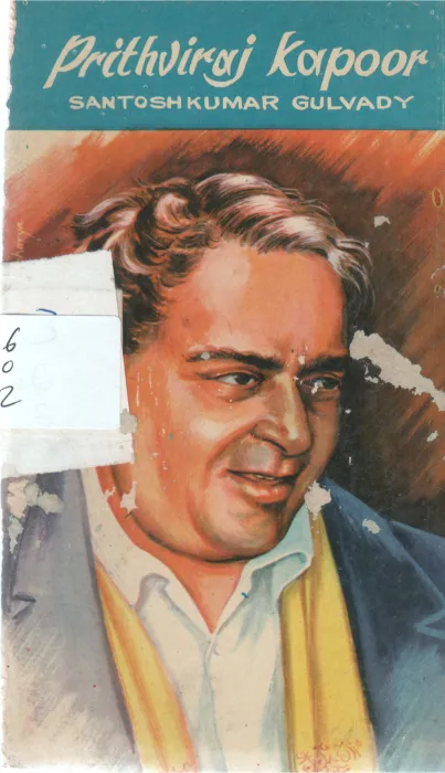 PRITHVIRAJ KAPOOR BY SANTHOSH KUMAR GULVADY