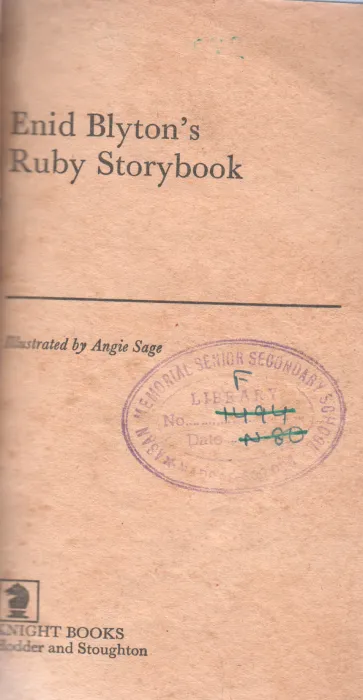 RUBY STORY BOOK BY ENID BLYTON
