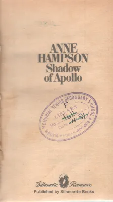 SHADOW OF APOLLO BY ANNE HAMPSON