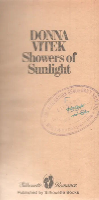 SHOWERS OF SUNLIGHT BY DONNA VITEK