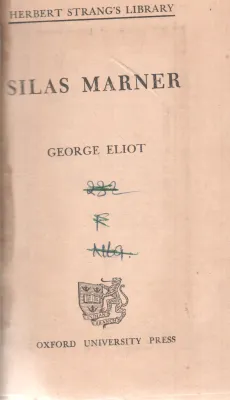 SILAS MARNER BY GEORGE ELIOT