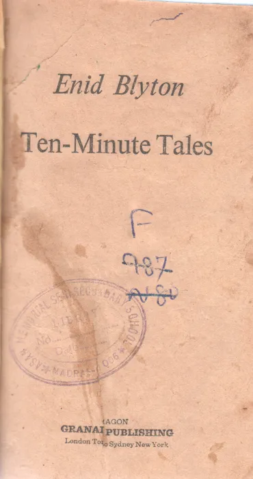 TEN MINUTE TALES BY ENID BLYTON