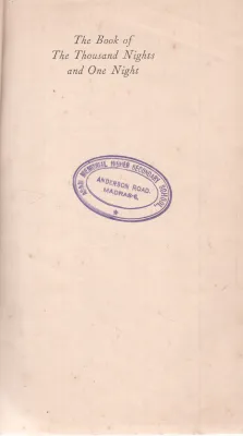 THE BOOK OF THE THOUSAND NIGHTS AND ONE NIGHT