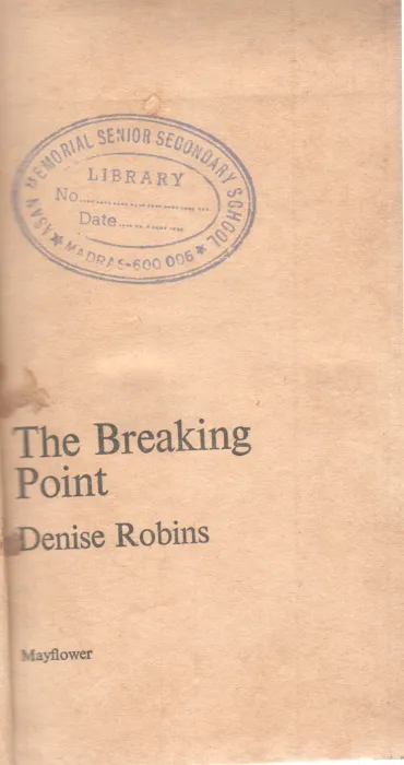 THE BREAKING POINT BY DENISE ROBINS