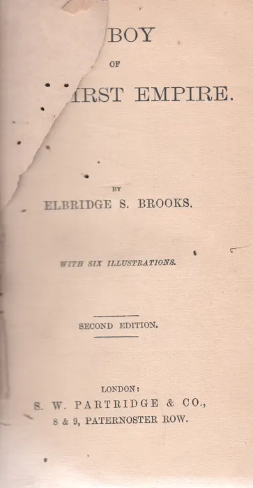 THE BRITISH EMPIRE BY ELBRIDGE S.BROOKS
