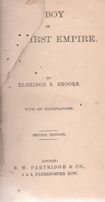 THE BRITISH EMPIRE BY ELBRIDGE S.BROOKS