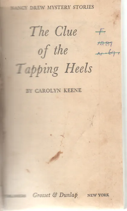 THE CLUE OF THE TAPPING HEALS BY CAROLYN KEENE