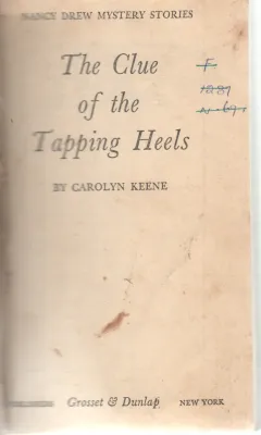 THE CLUE OF THE TAPPING HEALS BY CAROLYN KEENE