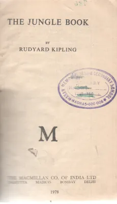 THE JUNGLE BOOK BY RUDYARD KIPLING