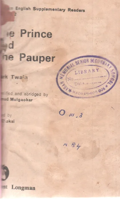 THE PRINCE AND THE PAUPER BY MARK TWAIN