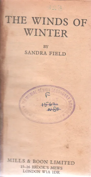 THE WINDS OF WINTER BY SANDRA FIELD
