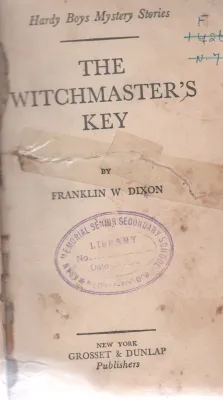 THE WITCHMASTER KEY BY FRANKLIN W.DIXON