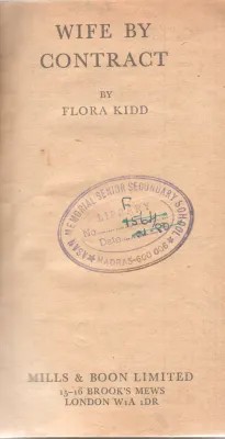 WIFE BY CONTRACT BY FLORA KIDD