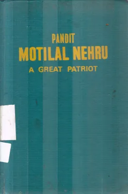 A GREAT PATRIOT BY SHRI FAKHRUDDIN ALI AHMED