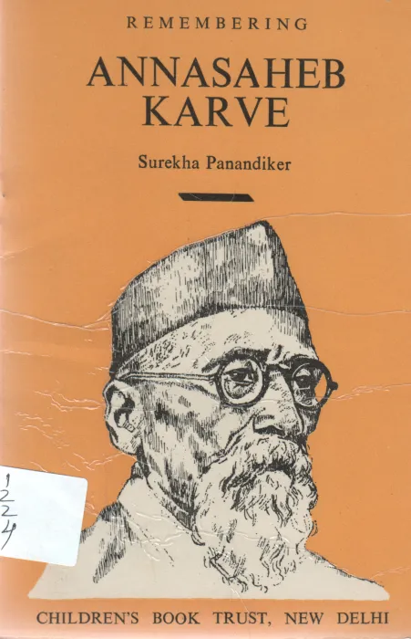 ANNASAHEB KARVE BY SUREKHA PANADIKER
