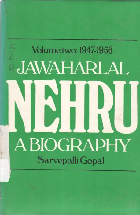 JAWAHARLAL NEHRU BY SARVEPALLI GOPAL