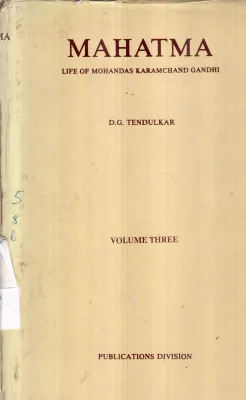 MAHATMA VOLUME 3 BY D G TENDULKAR