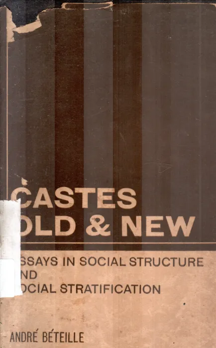 CASTES OLD &amp; NEW BY ANDRE BETEILLE