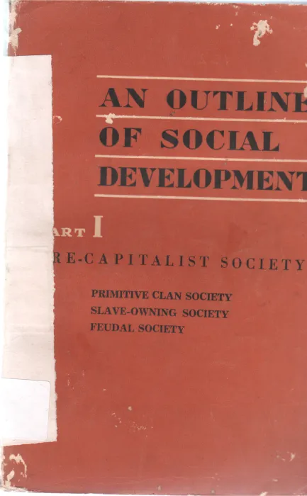 AN OUTLINE OF SOCIAL DEVELOPMENT