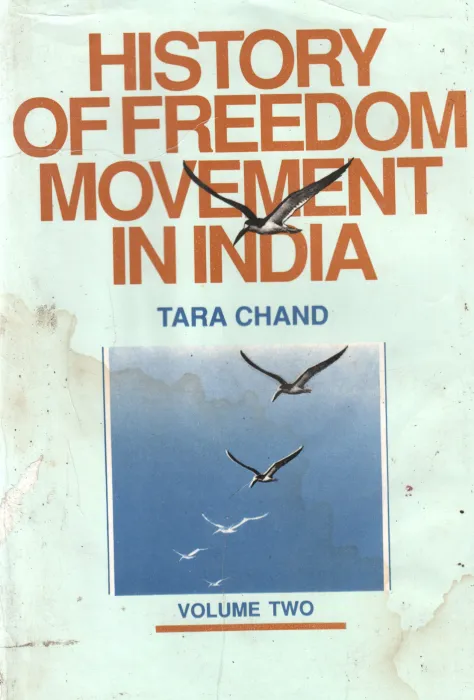HISTORY OF FREEDOM MOVEMENT IN INDIA BY TARA CHAND