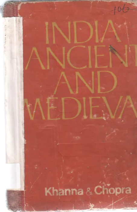 INDIA ANCIENT AND MEDIVAL BY KHANNA CHOPRA