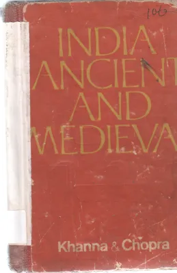 INDIA ANCIENT AND MEDIVAL BY KHANNA CHOPRA