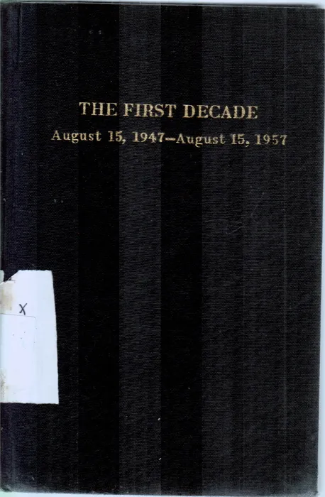 THE FIRST DECADE
